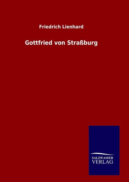Produktbild: Gottfried von Stra&szlig;burg