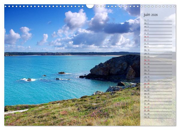 Produktbild: Bretagne La presqu'&icirc;le de Crozon (Calendrier mural 2026 DIN A3 vertical), CALVENDO calendrier mensuel