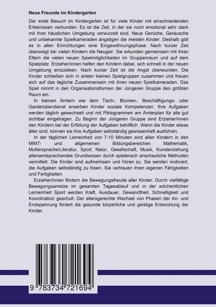 Produktbild: Vorschularbeit mit Kindern im Alter zwischen 3 und 4 Jahren
