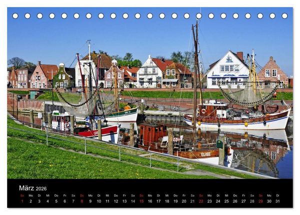 Produktbild: Ostfriesland (Tischkalender 2026 DIN A5 quer), CALVENDO Monatskalender