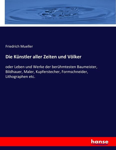 Produktbild: Die K&uuml;nstler aller Zeiten und V&ouml;lker