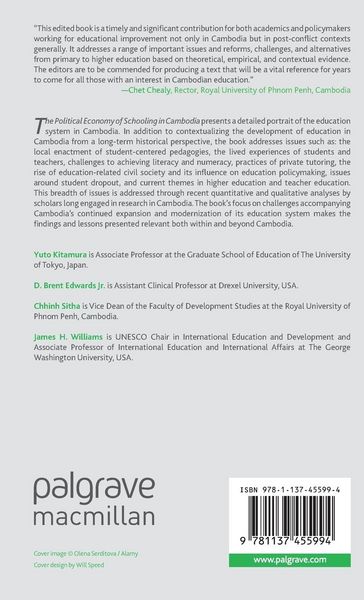 Produktbild: The Political Economy of Schooling in Cambodia