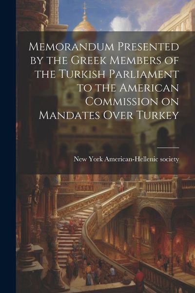 Produktbild: Memorandum Presented by the Greek Members of the Turkish Parliament to the American Commission on Mandates Over Turkey