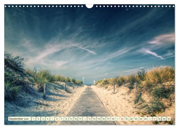 Produktbild: Ostsee - Impressionen (Wandkalender 2026 DIN A3 quer), CALVENDO Monatskalender