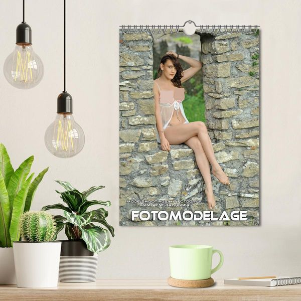 Produktbild: Fotomodelage (Wandkalender 2026 DIN A4 hoch), CALVENDO Monatskalender