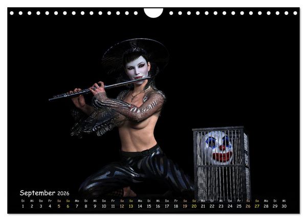 Produktbild: Sch&ouml;ne Scheinwelt (Wandkalender 2026 DIN A4 quer), CALVENDO Monatskalender