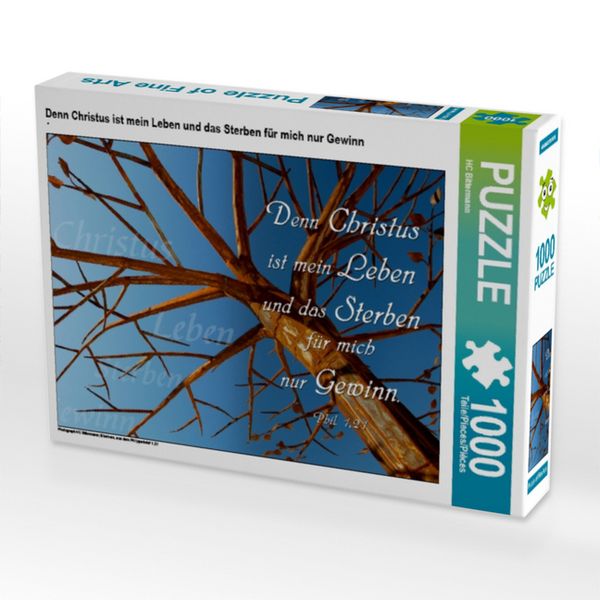Produktbild: Denn Christus ist mein Leben und das Sterben für mich nur Gewinn (Puzzle)