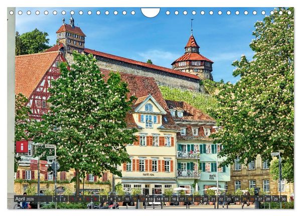 Produktbild: Esslingen am Neckar. Ein- und Ausblicke von Andreas Voigt (Wandkalender 2026 DIN A4 quer), CALVENDO Monatskalender