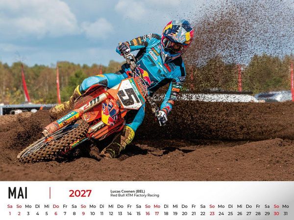 Produktbild: Motocross WM Kalender 2027