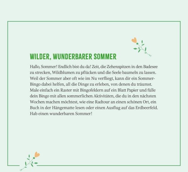 Produktbild: Wochenkalender 2027: Gl&uuml;cksmomente f&uuml;r jeden Tag