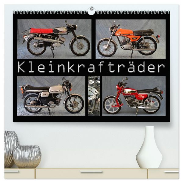 Produktbild: Kleinkraftr&auml;der (hochwertiger Premium Wandkalender 2026 DIN A2 quer), Kunstdruck in Hochglanz