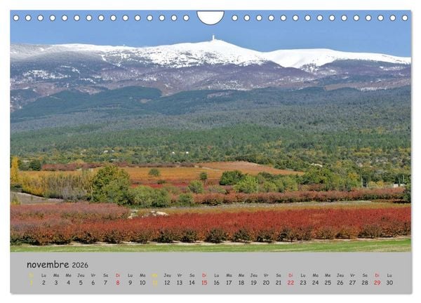 Produktbild: Le Mont Ventoux Le g&eacute;ant de Provence (Calendrier mural 2026 DIN A4 vertical), CALVENDO calendrier mensuel