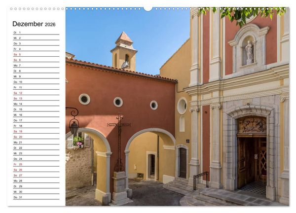 Produktbild: ANTIBES Idyllische Impressionen (Wandkalender 2026 DIN A2 quer), CALVENDO Monatskalender