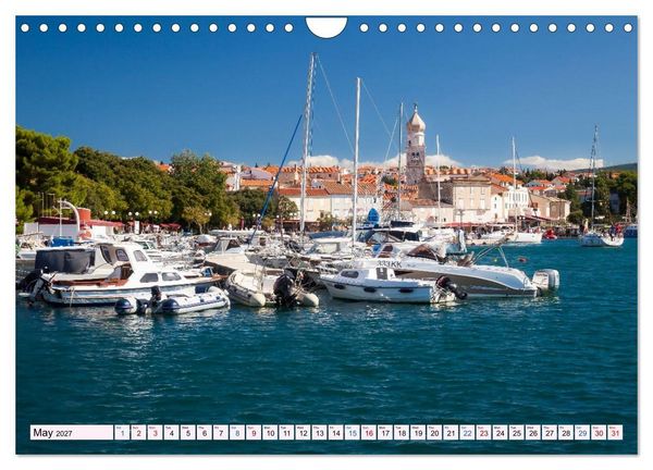 Produktbild: Istria &ndash; Coastal Wonders, Historic Cities, and Island Dreams (Wall Calendar 2027 DIN A4 landscape), CALVENDO 12 Month Wall Calendar