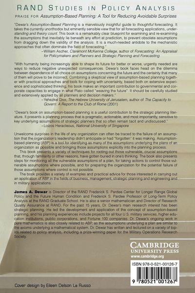 Produktbild: Assumption-Based Planning