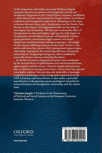 Produktbild: Immigration and the Nation-State