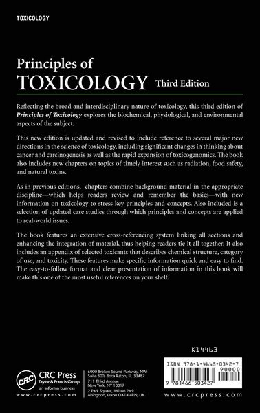 Produktbild: Principles of Toxicology