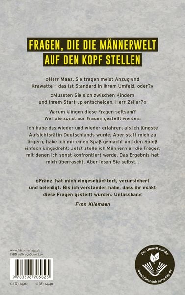 Produktbild: Was M&auml;nner nie gefragt werden