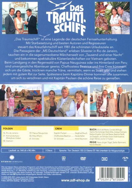 Produktbild: Das Traumschiff 10 [3 DVDs im Schuber]