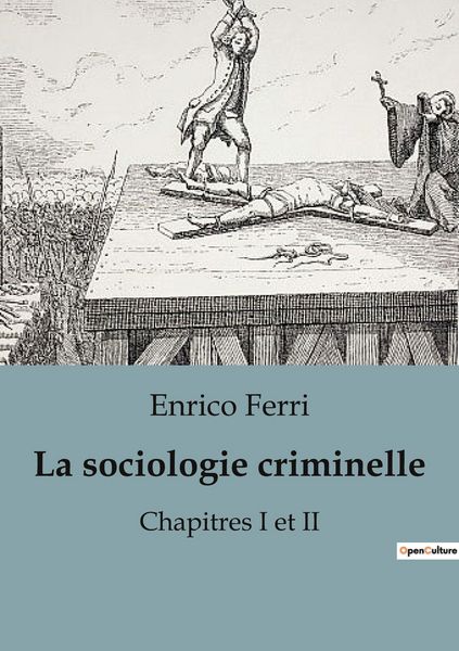 Produktbild: La sociologie criminelle