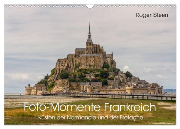 Produktbild: K&uuml;sten der Normandie und der Bretagne (Wandkalender 2026 DIN A3 quer), CALVENDO Monatskalender
