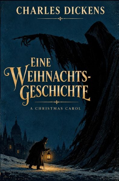 Produktbild: Eine Weihnachtsgeschichte - A Christmas Carol in modernem Deutsch und mit kolorierten historischen Illustrationen