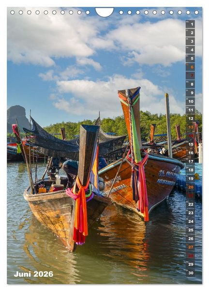 Produktbild: Thailand - Perle Asiens (Wandkalender 2026 DIN A4 hoch), CALVENDO Monatskalender