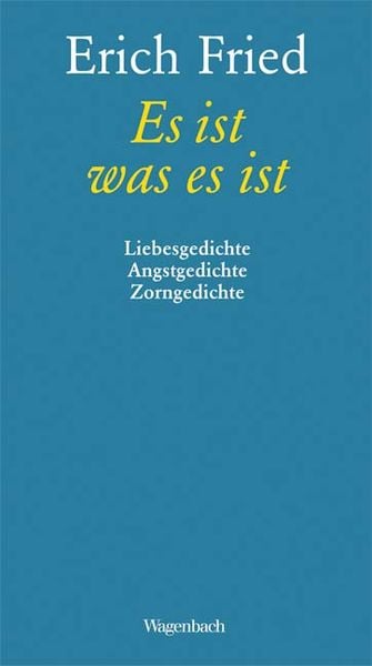 Produktbild: Es ist was es ist
