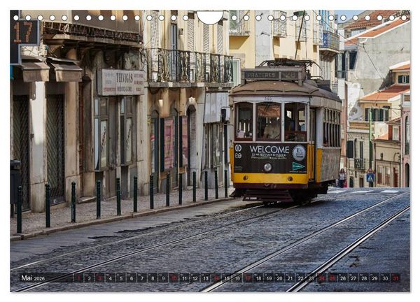 Produktbild: Portugal - Bilder dreier St&auml;dte (Wandkalender 2026 DIN A4 quer), CALVENDO Monatskalender