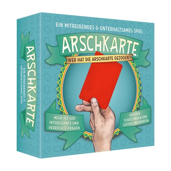 Produktbild: Pegasus - Arschkarte, Wer hat die Arschkarte gezogen? Kartenspiel, Mitbringspiel