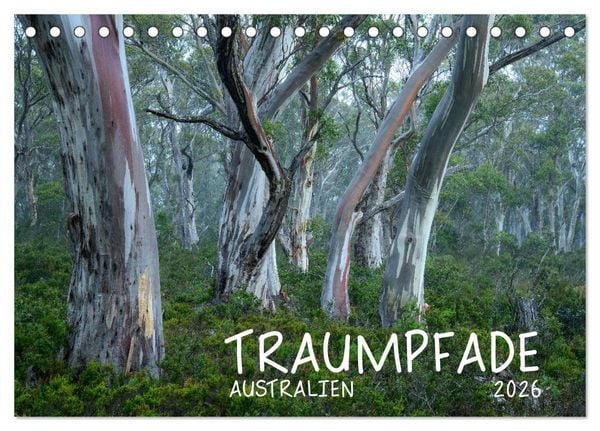 Produktbild: Traumpfade Australien (Tischkalender 2026 DIN A5 quer), CALVENDO Monatskalender