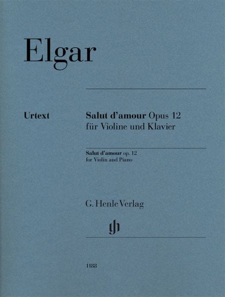 Edward Elgar - Salut d’amour op. 12 für Violine und Klavier