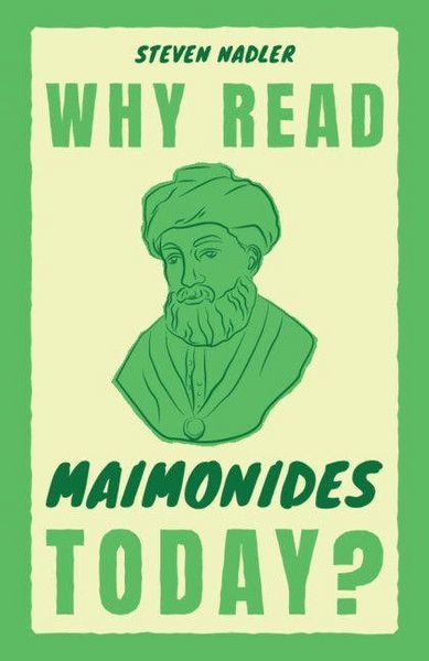 Produktbild: Why Read Maimonides Today?