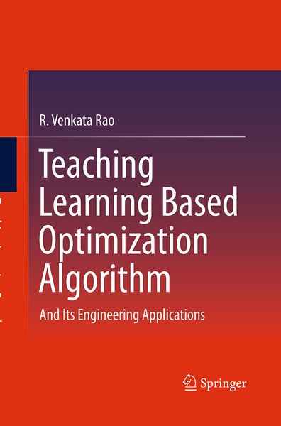 Produktbild: Teaching Learning Based Optimization Algorithm