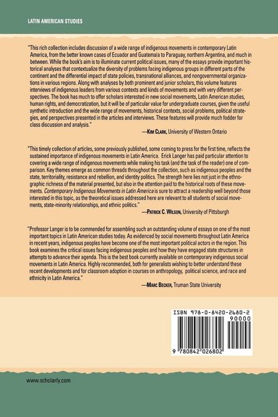 Produktbild: Contemporary Indigenous Movements in Latin America
