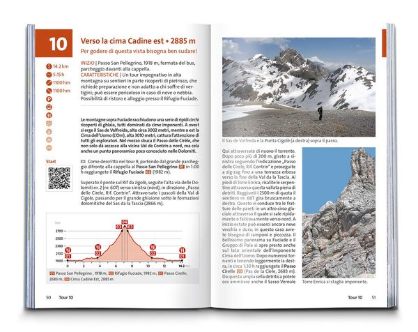 Produktbild: KOMPASS guida escursionistica Val di Fassa / Fassatal, 60 itinerari
