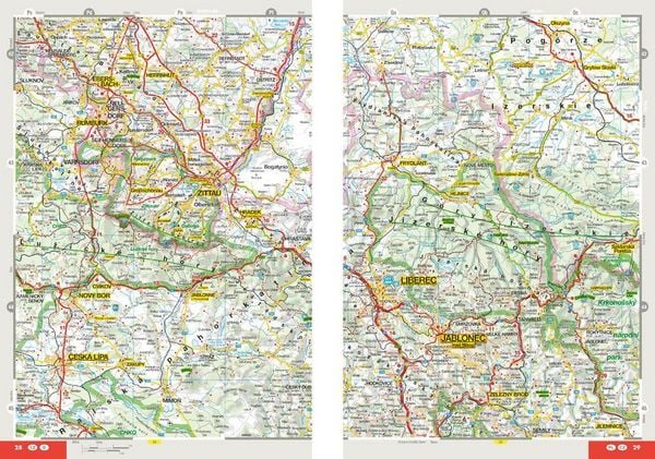 Produktbild: MARCO POLO Reiseatlas Tschechische Republik 1:200.000