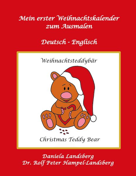 Mein erster Adventskalender zum Ausmalen, Taschenbuch von Daniela Landsberg, BoD – Books on Demand, 9783755755876