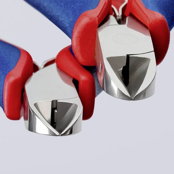 Produktbild: Knipex 77 02 115 Elektronik- u. Feinmechanik Seitenschneider mit Facette 115 mm