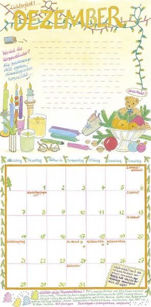 Kohwagner Merkkalender Mein buntes Jahr