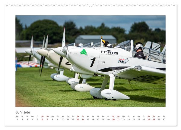 Produktbild: Helden der L&uuml;fte (hochwertiger Premium Wandkalender 2026 DIN A2 quer), Kunstdruck in Hochglanz