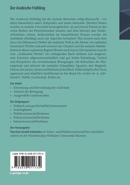 Produktbild: Der Arabische Fr&uuml;hling