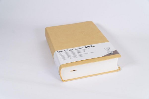Produktbild: Elberfelder Bibel - mit Schreibrand, Kunstleder