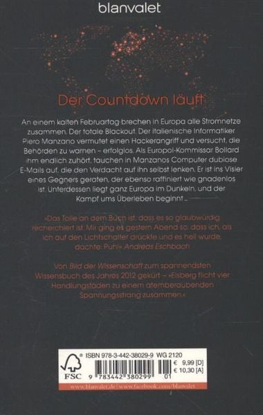 Produktbild: BLACKOUT - Morgen ist es zu sp&auml;t