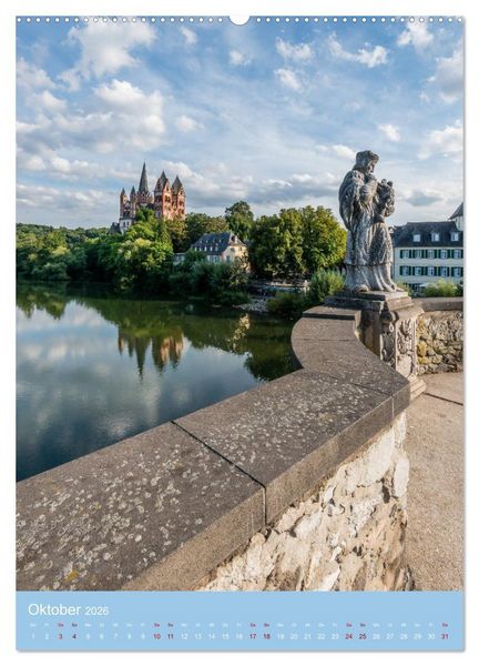 Produktbild: Domstadt Limburg (hochwertiger Premium Wandkalender 2026 DIN A2 hoch), Kunstdruck in Hochglanz
