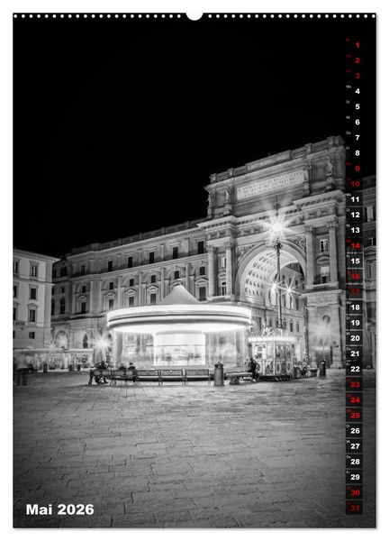 Produktbild: FLORENZ SCHWARZWEI&szlig; (Wandkalender 2026 DIN A2 hoch), CALVENDO Monatskalender