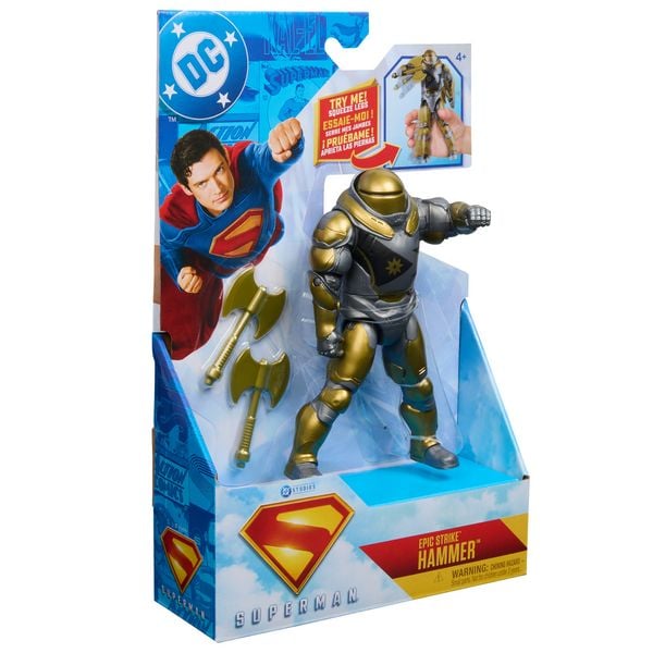 Produktbild: Superman - 15cm The Hammer Deluxe Action-Figur