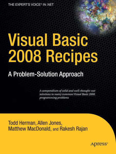 Produktbild: Visual Basic 2008 Recipes