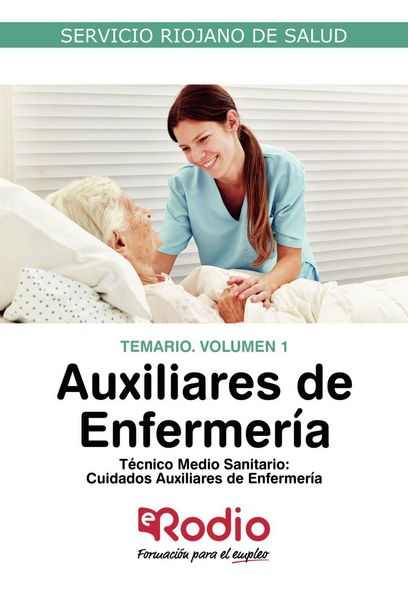 Produktbild: Temario. Volumen 1. Auxiliares de Enfermer&iacute;a. Servicio Riojano de Salud