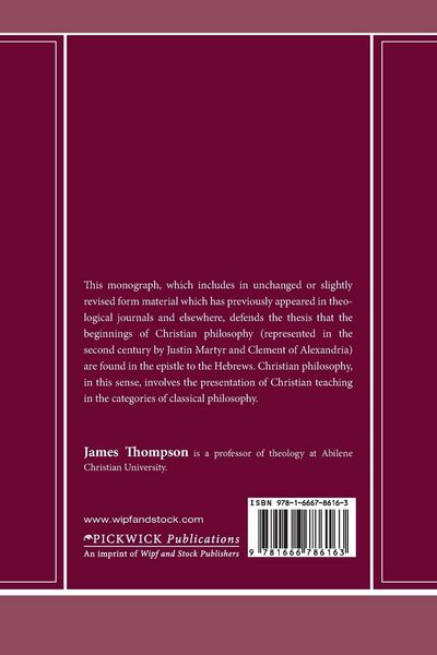 Produktbild: The Beginnings of Christian Philosophy